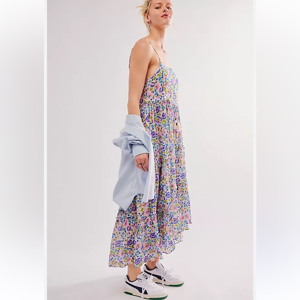 Spell Impala Lily Sundress In Iris